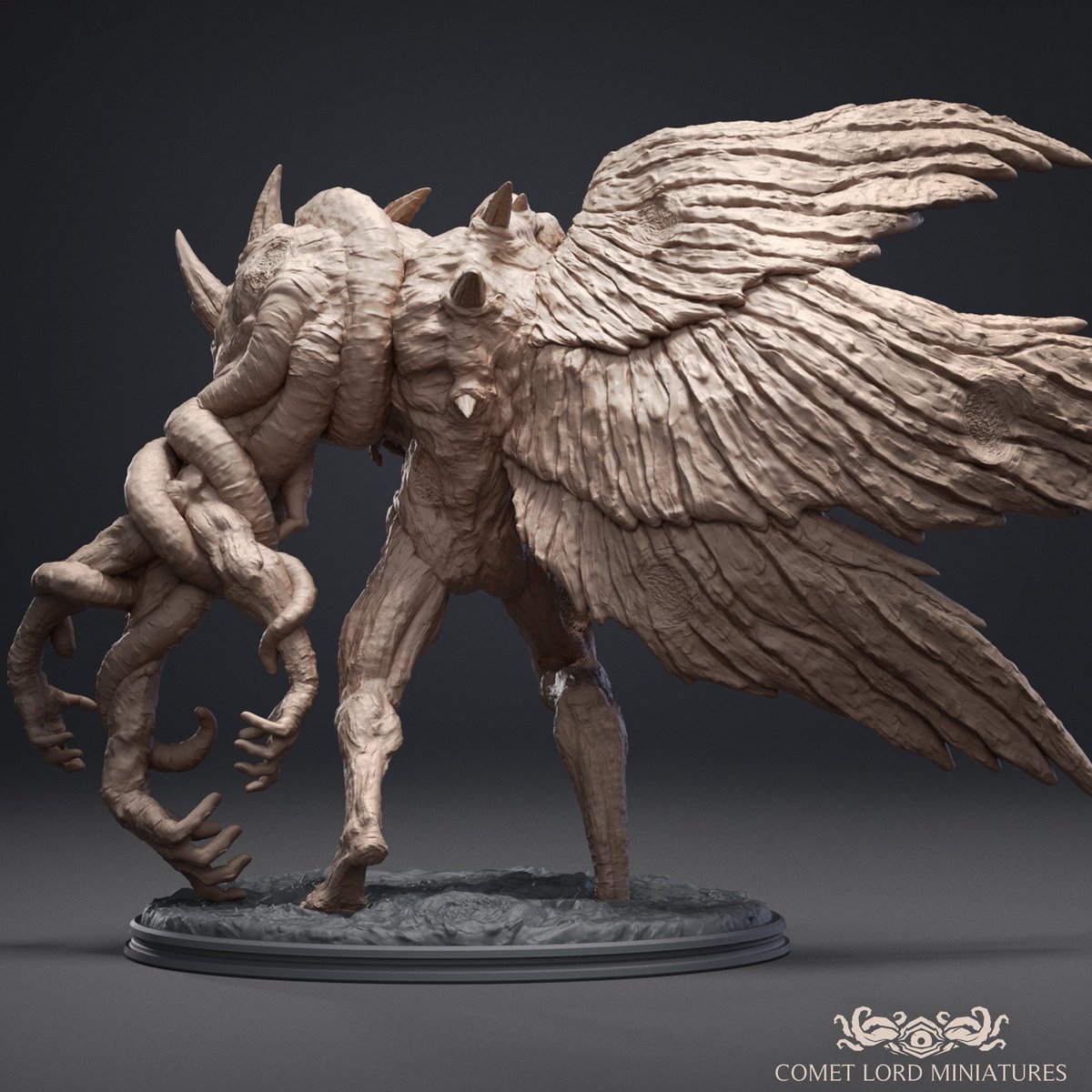 A bit of a meta theme this month. The Deviation of Form is an amalgamation of parts grafted together by The Sculptor.

Have your heroes clay horrors in your next game session! Available on my patreon and tribe throughout April 2025.