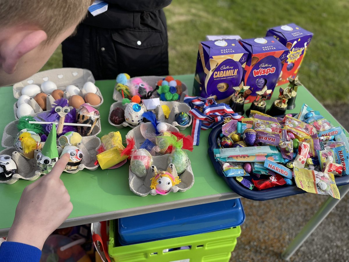Thank you to <a href="/Mrscooneystvin/">Laura Cooney</a> and <a href="/MissClaudiaWx/">Claudia</a> for the Easter fun today! Lovely photos of friends together <a href="/StVincentsL12/">St. Vincent's School</a>
