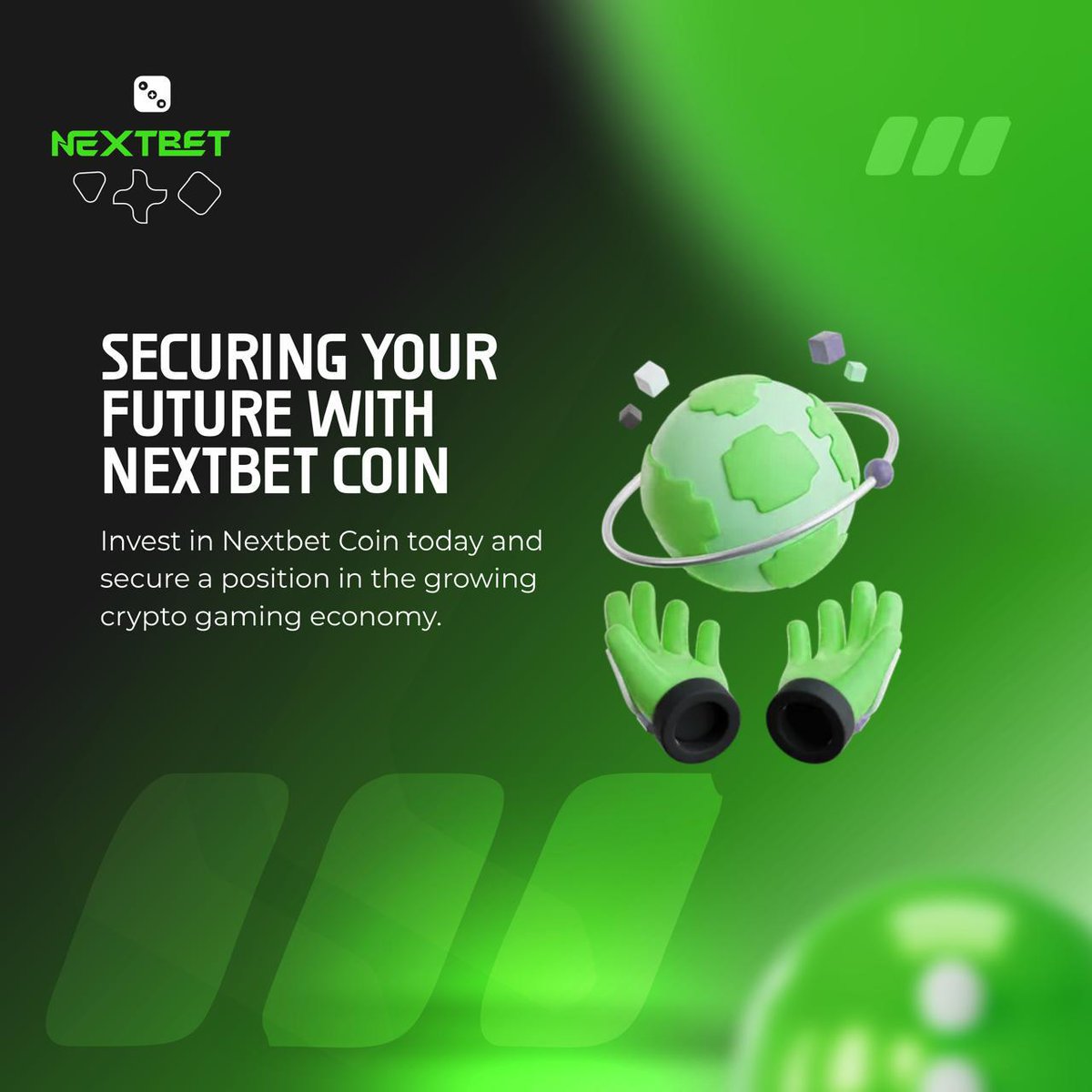 nextbet32's tweet photo. Your Future Starts with Nextbet Coin! 🌍💰 Invest today and be part of the booming crypto gaming revolution. 🚀

#Nextbet #CryptoGaming #InvestSmart" https://t.co/gzUZPirDro