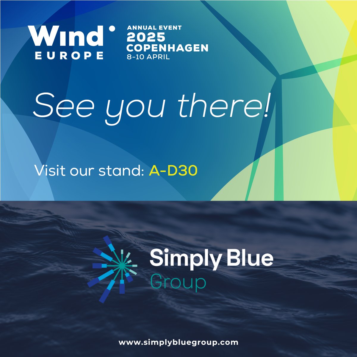 Join us at #WindEurope2025! Drop by to explore our latest offshore wind projects, connect with our passionate team, and discover more about the work we’re doing in #OffshoreWind. We’re looking forward to connecting and collaborating with peers across the industry. 🌍💨🤝