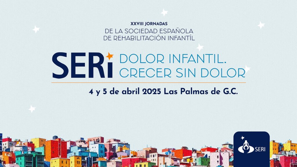 Han dado comienzo hoy las XXVIII Jornadas de la Sociedad Española de Rehabilitación Infantil, que se celebran los días 4 y 5 de abril en Las Palmas de Gran Canaria. Este año se hace hincapié en la importancia de que los niños puedan crecer sin dolor <a href="/SERMEF_es/">SERMEF</a> <a href="/SocEspRhbInfant/">SERI</a>