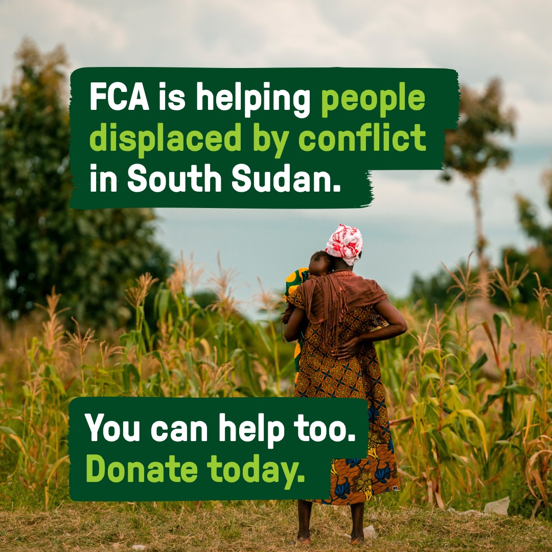 FCA South Sudan (@fca_southsudan) on Twitter photo Over the years <a href="/fca_SouthSudan/">FCA South Sudan</a> has supported refugees & returnees with cash assistance, food, and temporary shelter.
South Sudan is currently facing immense challenges, and the deteriorating situation is deeply concerning for its people
#letsgivepeaceachance Over the years <a href="/fca_SouthSudan/">FCA South Sudan</a> has supported refugees & returnees with cash assistance, food, and temporary shelter.
South Sudan is currently facing immense challenges, and the deteriorating situation is deeply concerning for its people
#letsgivepeaceachance