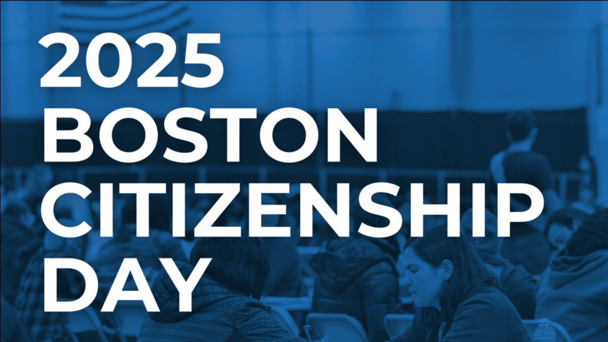 Boston Citizenship Day 2025 is coming on April 12th, New England’s largest citizenship application workshop, where hundreds of permanent residents receive free legal assistance to begin their journey toward becoming U.S. citizens. Learn more at projectcitizenship.org/boston-citizen…