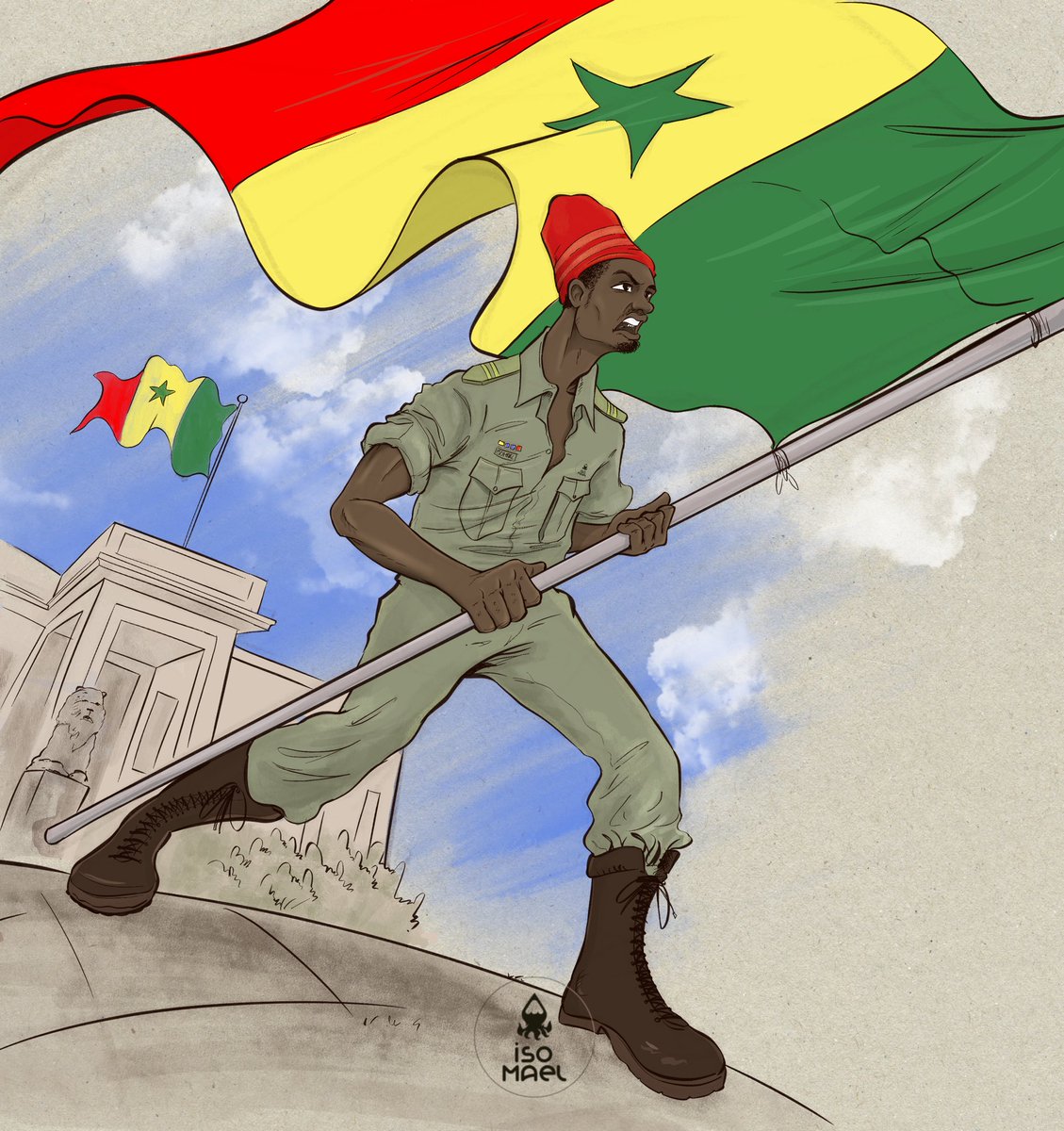 Notre terre, notre liberté, Un peuple uni, fier à jamais. Vive l’indépendance, vive la nation ! 🇸🇳 #sénégal #kebetu #independanceday #4avrilsénégal #patriote <a href="/SonkoOfficiel/">Ousmane Sonko</a> <a href="/PR_Senegal/">Présidence Sénégal</a>