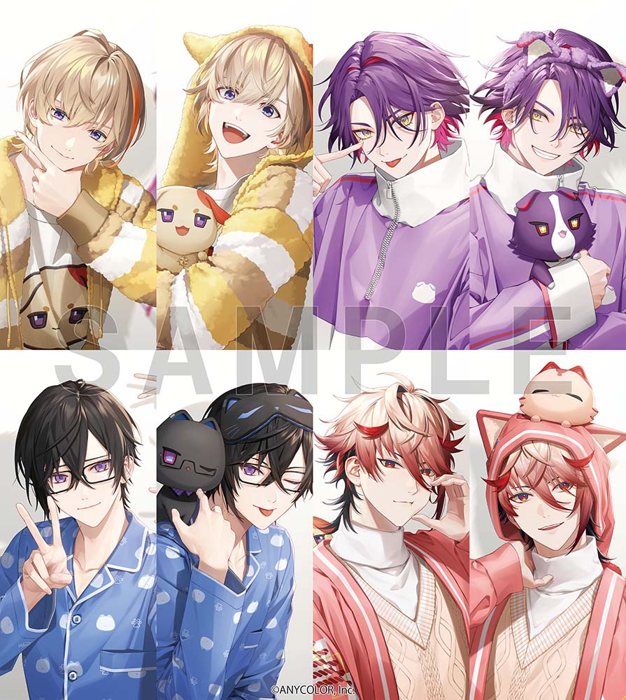 VOLTACTION Pajama Party! にて VOLTACTIONの皆様のグッズビジュアルを