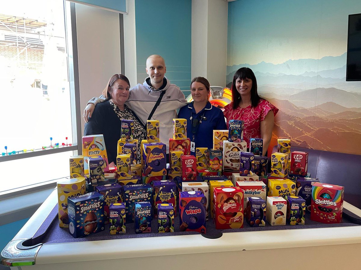Karen Hamlen (@karenhamlen) on Twitter photo April is Teenage Cancer Awareness Month ❤️ Huge thanks to <a href="/RyecroftGlenton/">Ryecroft Glenton</a> for donating Easter eggs to teens & young adults with cancer.
Small gestures, big impact! 🌟 #TeenageCancerAwareness #ThankYou April is Teenage Cancer Awareness Month ❤️ Huge thanks to <a href="/RyecroftGlenton/">Ryecroft Glenton</a> for donating Easter eggs to teens & young adults with cancer.
Small gestures, big impact! 🌟 #TeenageCancerAwareness #ThankYou