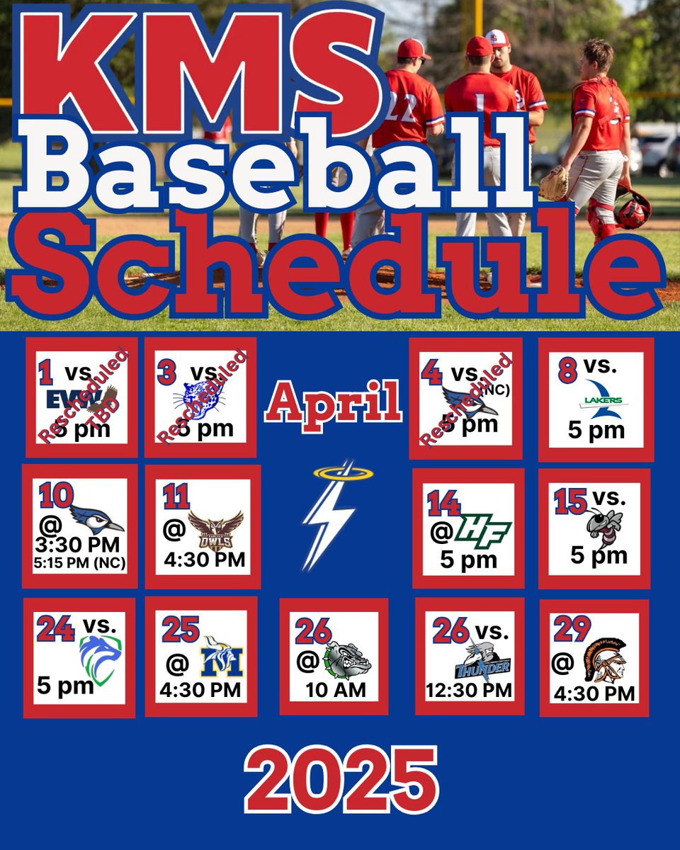 KMS Saints Baseball tweet media