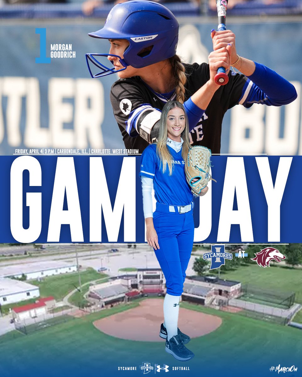 🚨Game Time has been moved up due to weather!🚨

#GameDay 
🆚Southern Illinois
🏟️Charlotte West Stadium
🕒3 p.m ET / 2 p.m CT
📍Carbondale, Ill.
📊stats.statbroadcast.com/broadcast/?id=…

#MarchOn