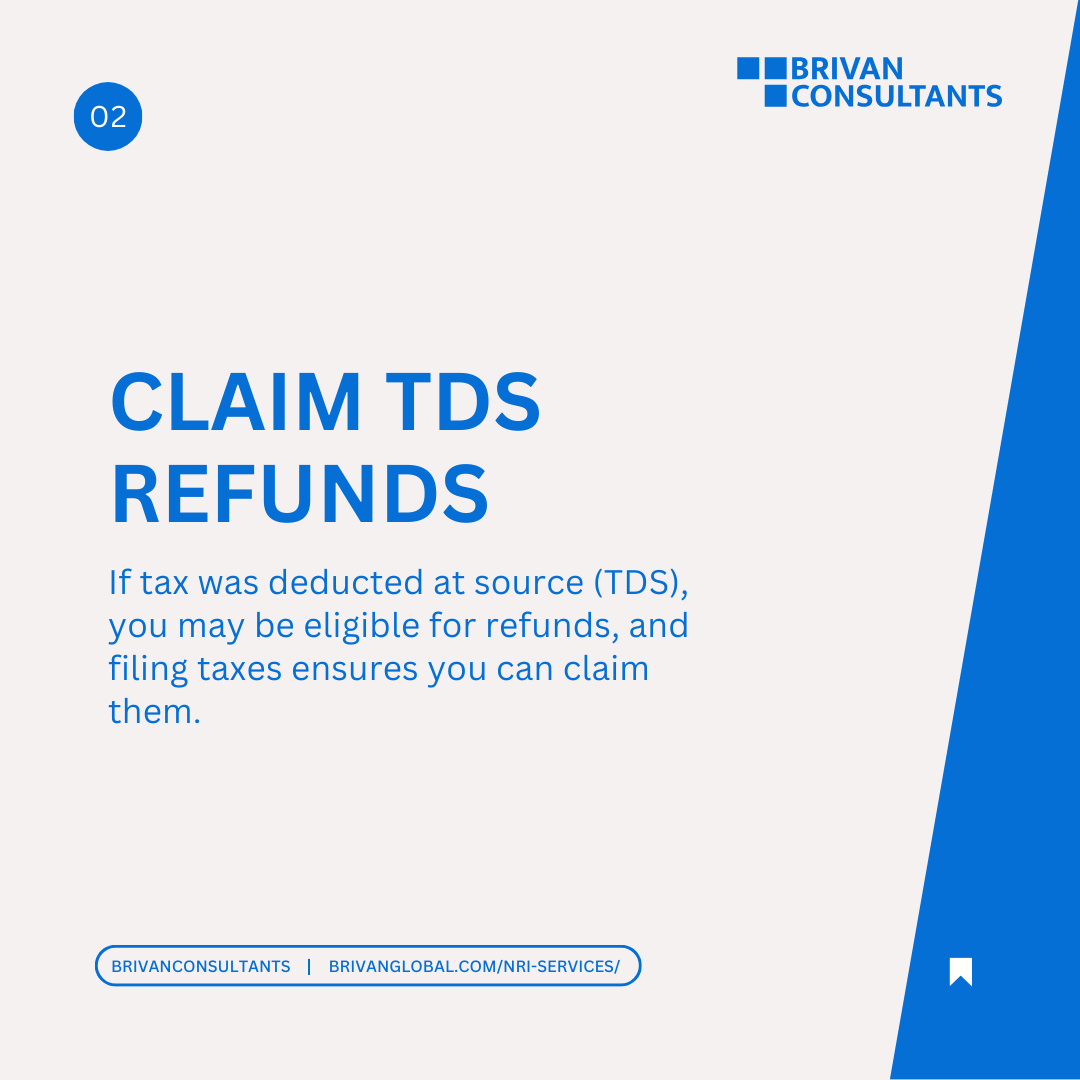 BrivanGlobal's tweet photo. Why Filing Your Taxes Matters: Top 4 Reasons Every NRI Should Know

Don’t wait! Filing your taxes on time helps you unlock these benefits and stay compliant. The deadline is fast approaching—July 31, 2025.
Visit: https://t.co/DkcihsV78N
#nri #taxes #taxseason #taxfiling #indian https://t.co/keML5kvQzE