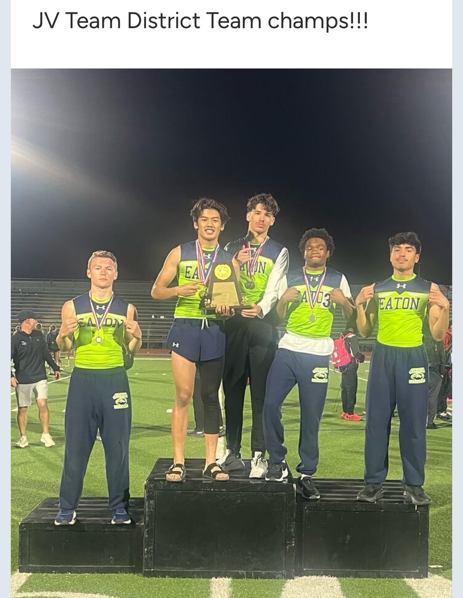 4-Day 2 District Results
<a href="/EatonHighSchool/">Eaton Eagles</a> <a href="/EatonEagleFB/">Eaton Eagle Football</a> <a href="/NISDAthletics/">NISD Athletics</a>