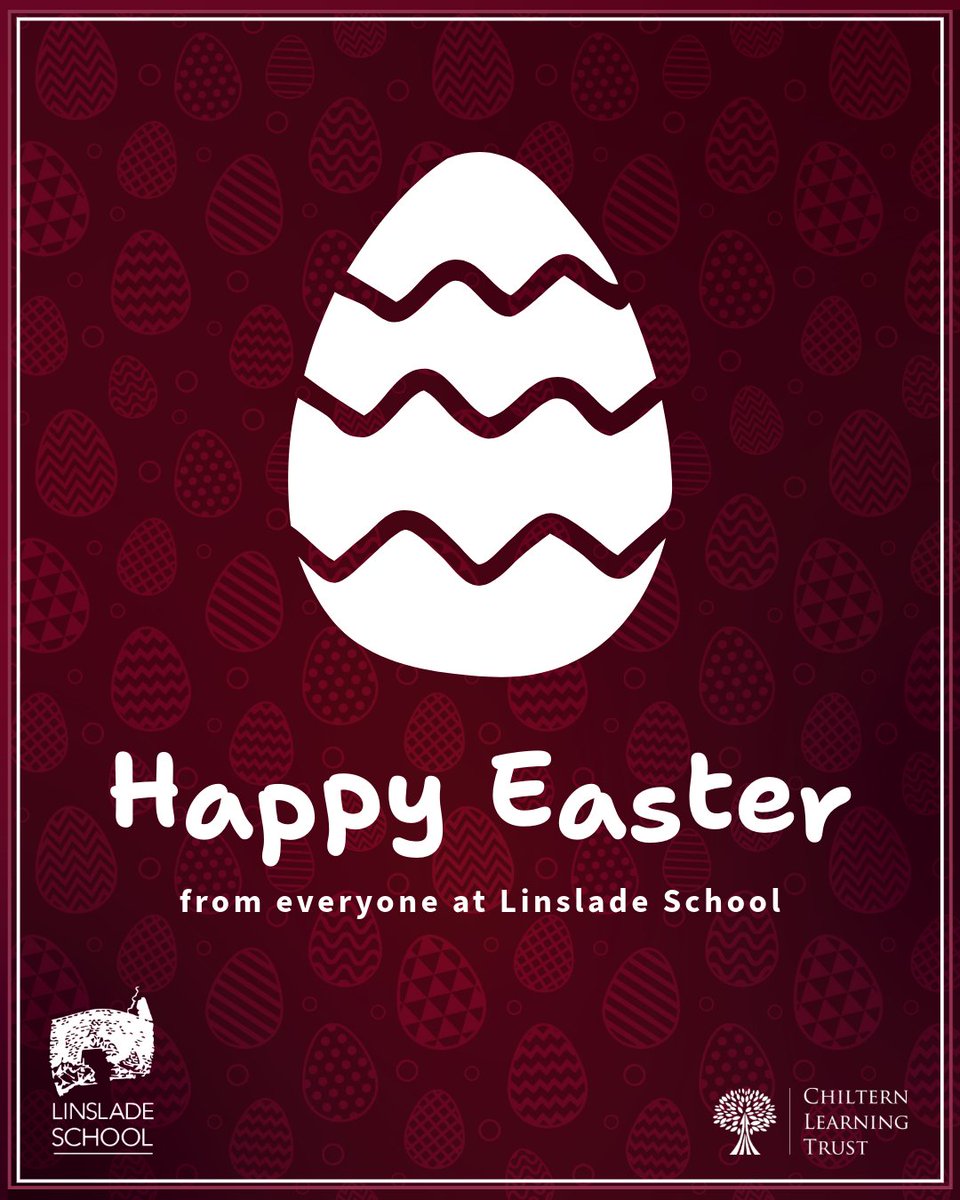 Linslade School (@linsladeschool) on Twitter photo Happy Easter from the Linslade School community! 🐣 We hope you all enjoy a wonderful day!
<a href="/ChilternLT/">Chiltern Learning Trust</a> <a href="/PMStock11/">Phil Stock</a> <a href="/Mnormanedu/">Melanie Norman</a> <a href="/LoveLeightonB/">Love Leighton Buzz</a> <a href="/mjpGibbs/">Mark Gibbs</a> Happy Easter from the Linslade School community! 🐣 We hope you all enjoy a wonderful day!
<a href="/ChilternLT/">Chiltern Learning Trust</a> <a href="/PMStock11/">Phil Stock</a> <a href="/Mnormanedu/">Melanie Norman</a> <a href="/LoveLeightonB/">Love Leighton Buzz</a> <a href="/mjpGibbs/">Mark Gibbs</a>