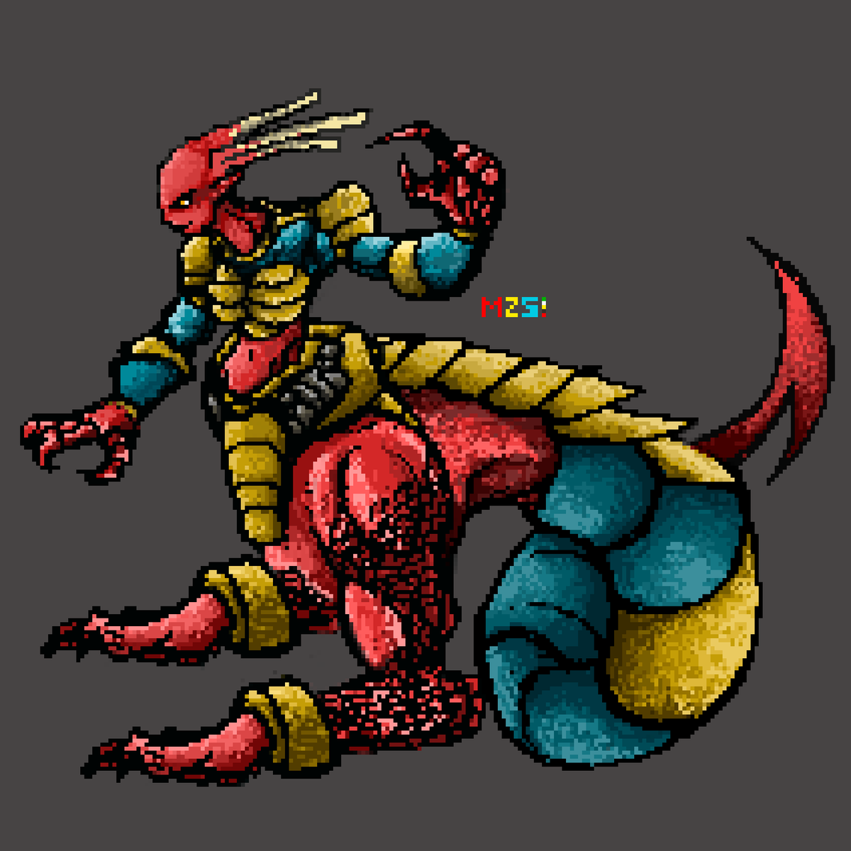 BaluuCampos's tweet photo. I Returning to my activities, I share with you my new piece.
#digitalart #DigitalIllustration #pixel #pixelartist https://t.co/GjKc0nZ35s