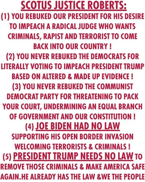 Ikennect's tweet photo. Chief Justice John Roberts is not to be trusted. https://t.co/39v8nfMi8e
