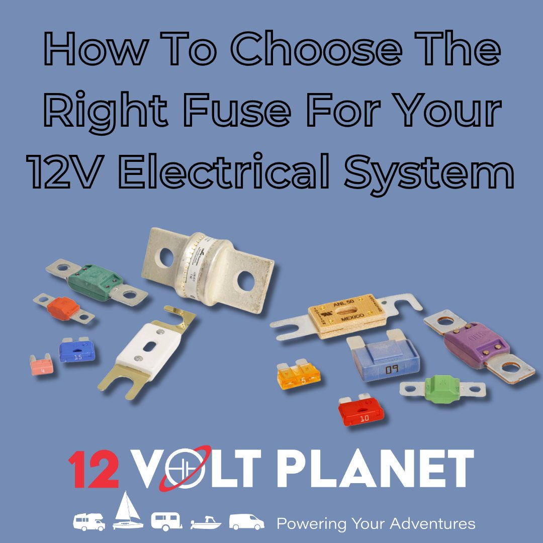 12 Volt Planet (@12voltplanet) on Twitter photo Selecting the correct fusing for your circuit is essential for making sure your electrical system is safe. 
In our latest article we run through how to make sure you select the correct fuse size and type for your circuit, check it out here - 12voltplanet.co.uk/news/how-to-ch… Selecting the correct fusing for your circuit is essential for making sure your electrical system is safe. 
In our latest article we run through how to make sure you select the correct fuse size and type for your circuit, check it out here - 12voltplanet.co.uk/news/how-to-ch…
