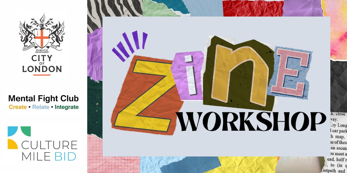 Barbican Library (@barbicanlib) on Twitter photo Learn how to create your own zines in our free zine making workshops, with two taking place here at the Library on Thursday April 24th!
Please book using the link below to ensure a place.
<a href="/MFC_Arts/">Mental Fight Club</a> <a href="/dragoncafecity/">Dragon Café in the City</a>
eventbrite.co.uk/e/zine-making-… Learn how to create your own zines in our free zine making workshops, with two taking place here at the Library on Thursday April 24th!
Please book using the link below to ensure a place.
<a href="/MFC_Arts/">Mental Fight Club</a> <a href="/dragoncafecity/">Dragon Café in the City</a>
eventbrite.co.uk/e/zine-making-…