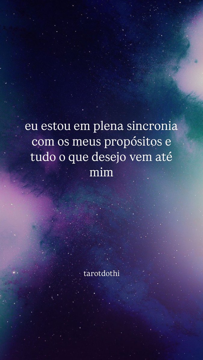 tarotdothi's tweet photo. ✨ afirmação do dia! 
- comente “que assim seja” para afirmar https://t.co/E4IVo1YpdA