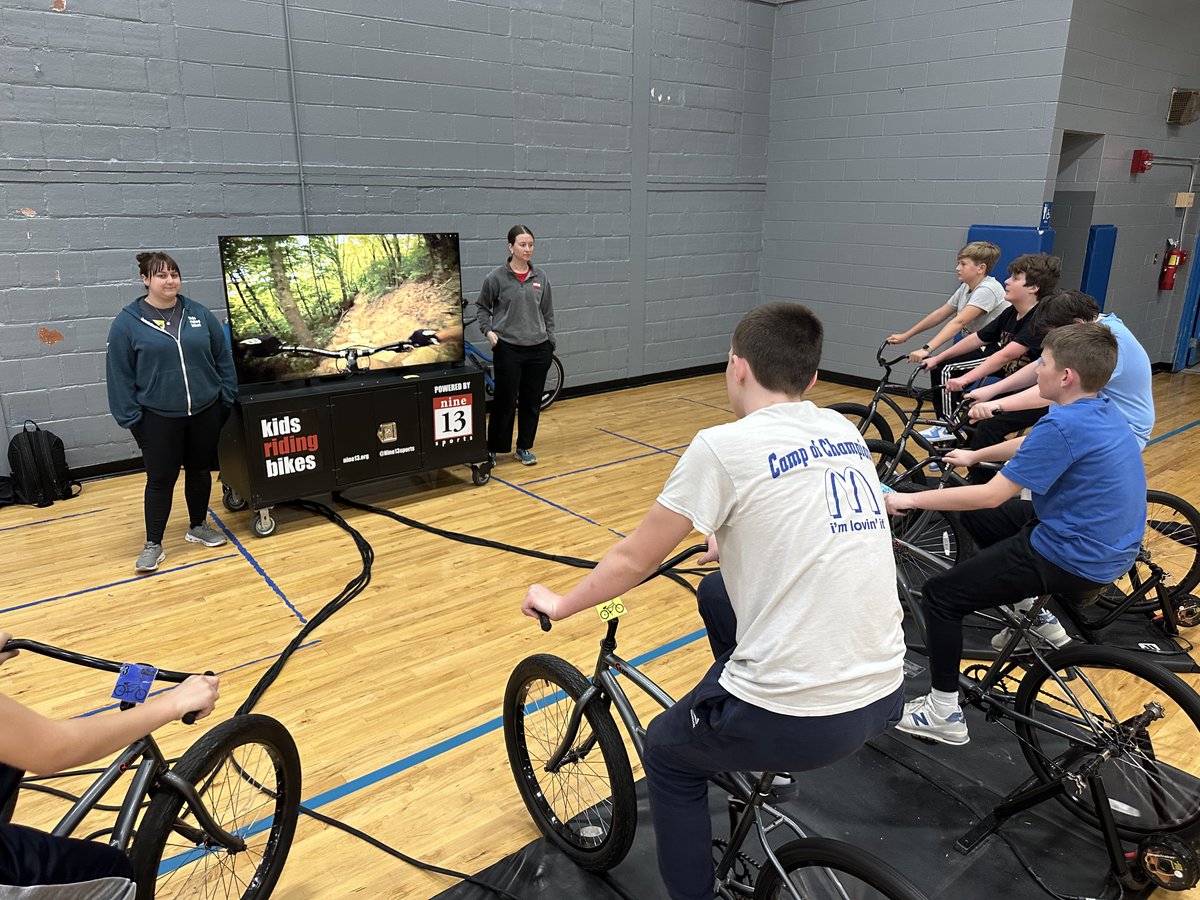 Genesis: Pathways to Success (@genesisp2s) on Twitter photo Kids Riding Bikes recently brought fun and fitness to <a href="/bvillemiddle/">Batesville Middle School</a>! 🚲
Students learned tips on the power of nutritious foods for a healthy lifestyle. 🚴♂️🥗
We would like to thank @nine13sports for teaching Ripley County students about the power of a bicycle. Kids Riding Bikes recently brought fun and fitness to <a href="/bvillemiddle/">Batesville Middle School</a>! 🚲
Students learned tips on the power of nutritious foods for a healthy lifestyle. 🚴♂️🥗
We would like to thank @nine13sports for teaching Ripley County students about the power of a bicycle.