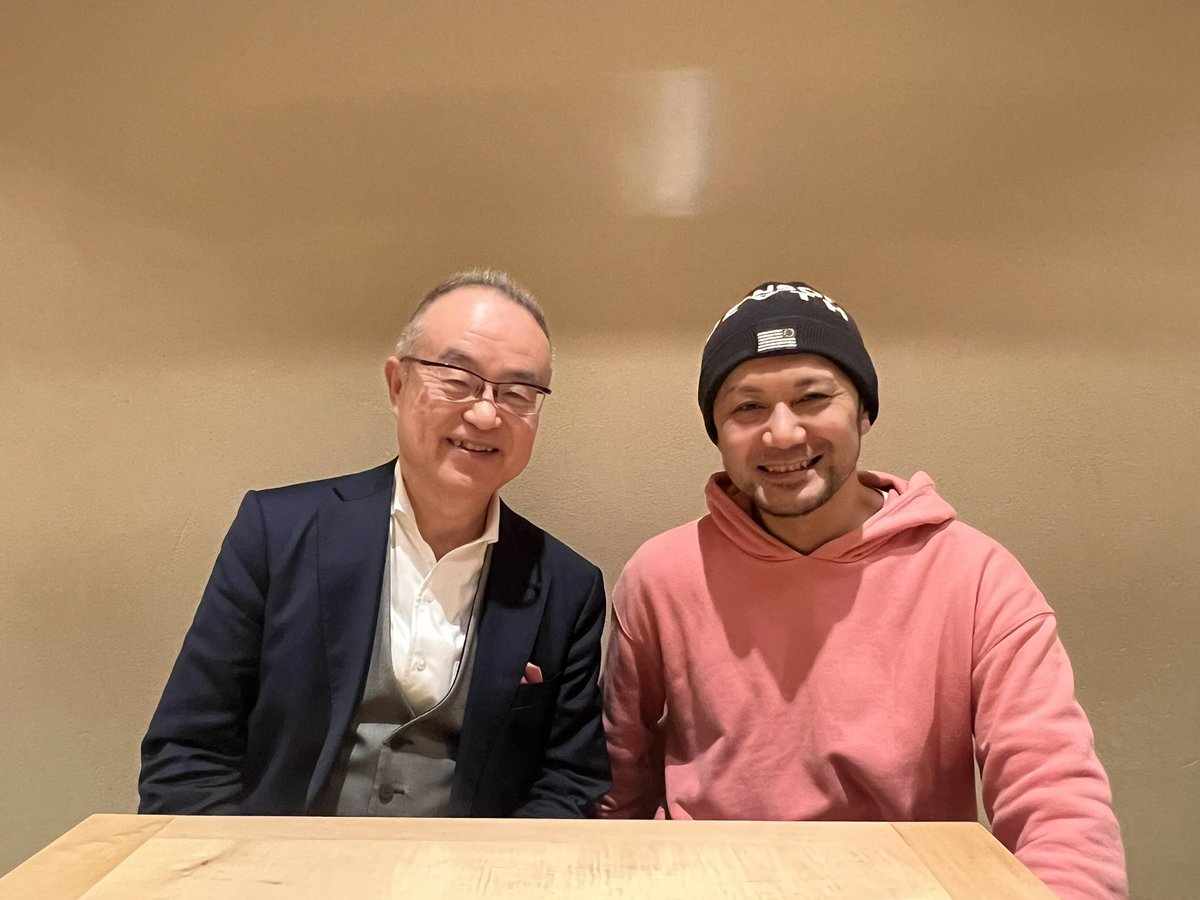 在仙台カンボジア王国名誉領事館
名誉領事　田井さんと
現在はカンボジア首相特別補佐官をされてます。
貴重な時間を。