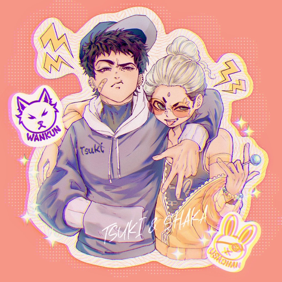 《兒童節》

“Yeah, what are you looking at, loser👹!”
“YEAH ! los……wait what😧?”

#終末的女武神
#終末のワルキューレ
#recordofragnarok
#shuumatsunovalkyrie
#shuumatsunovalkyrieoc