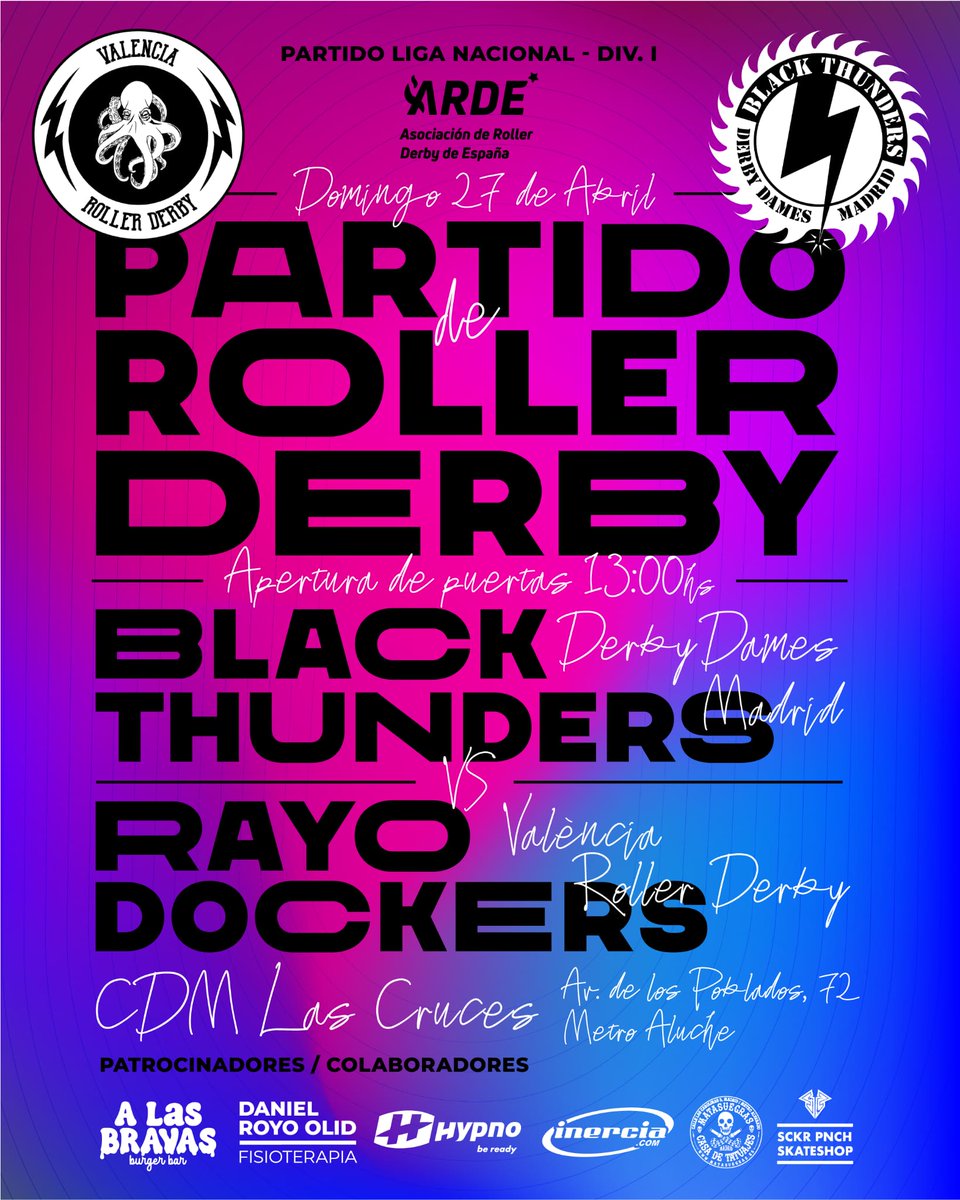 Black Thunders Madrid tweet media
