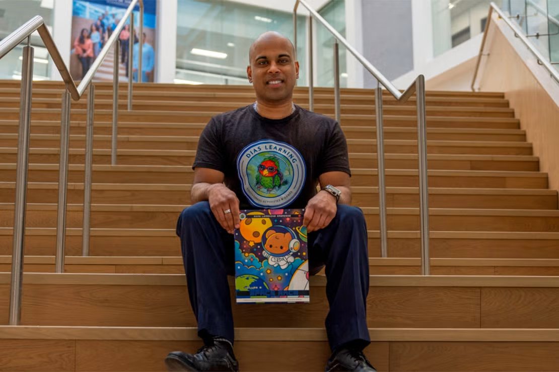 UofTStartup's tweet image. John Dias is working to address Canada’s shortage of French immersion teachers through Dias Learning—a platform designed to make learning French more engaging for students and less daunting for instructors.
📚 Read more: utoronto.ca/news/entrepren…
#UofTStartup
