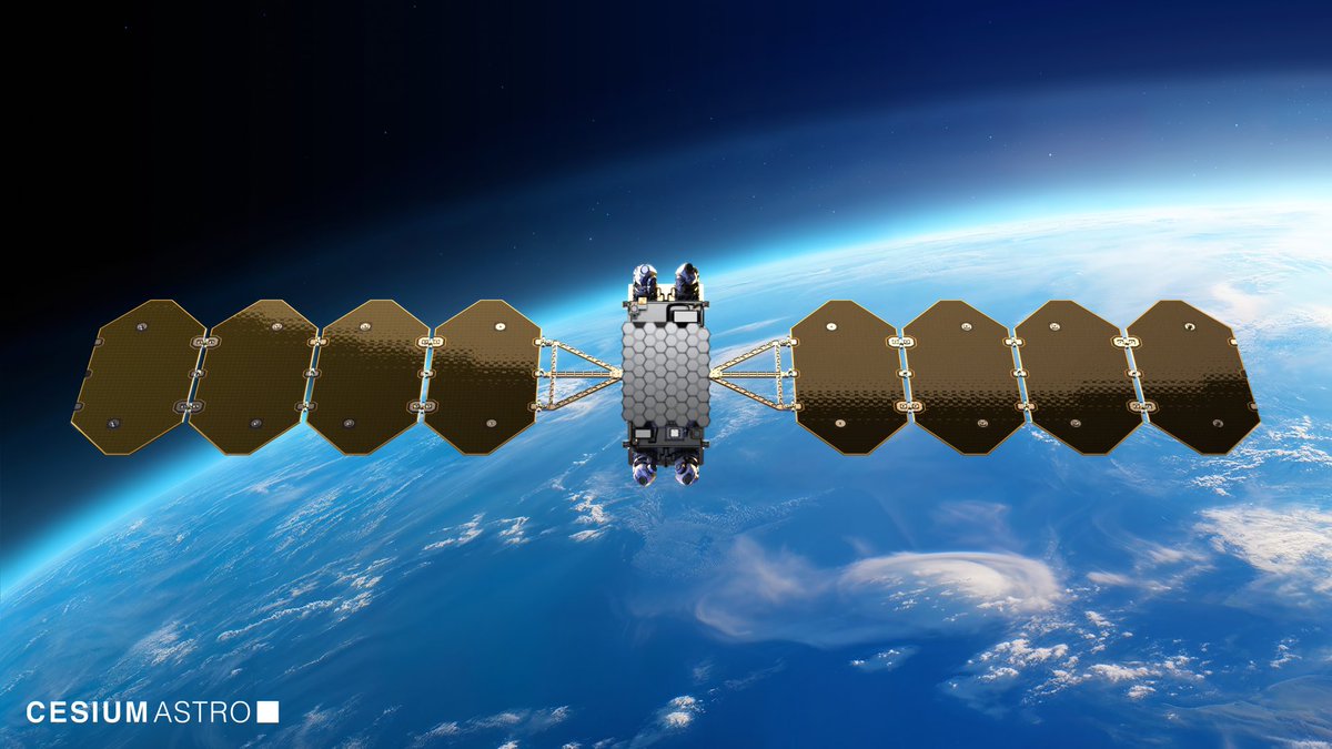 CesiumAstro's tweet image. CesiumAstro has been selected for a #STRATFI opportunity by @AFWERX with potential co-investment up to $55M.
The support will advance Element, our fully integrated satellite for defense + commercial missions.
Read more: cesiumastro.com/press-release/…
#DualUseTech #CesiumAstroNews