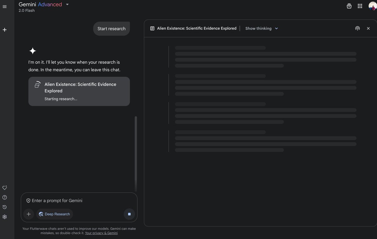 KalanziEva's tweet image. Deep Research with Gemini. 
#canvas #googleAIstudio #LearningwithAI