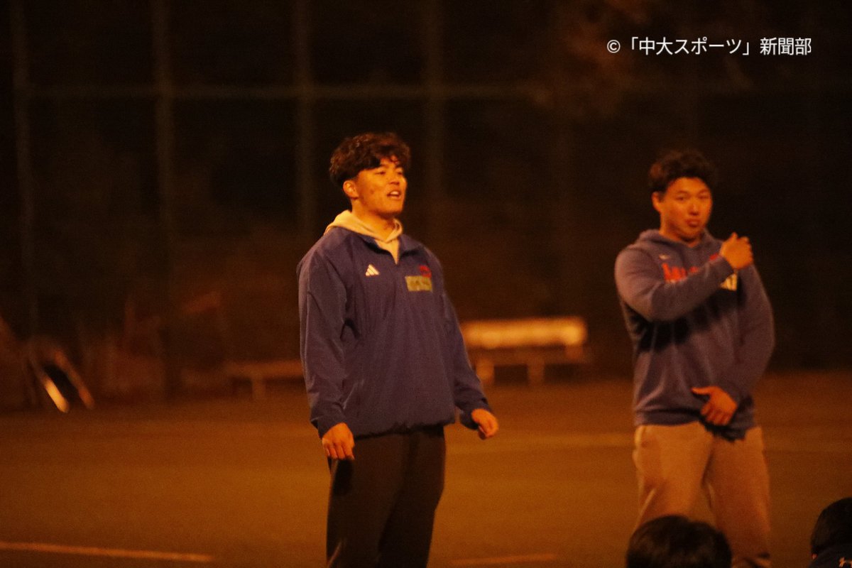 ＜アメフト部・新歓大運動会＞

アメフト部の新歓大運動会取材をさせていただきました！
花冷えの中の全力新歓！

#ALLRACCONS
#中大アメフト
#ラクーンズ