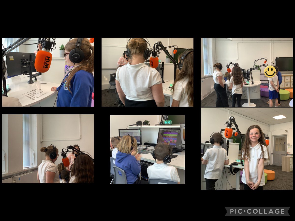 Wow! What amazing broadcasting skills used this week. We created promos from a script that we wrote to explain what the public should do when they find our special “Markham Rocks” pebbles.