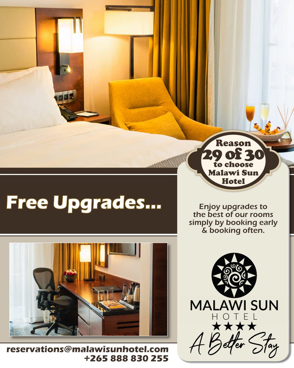 Malawi Sun Hotel (@malawisun) on Twitter photo 