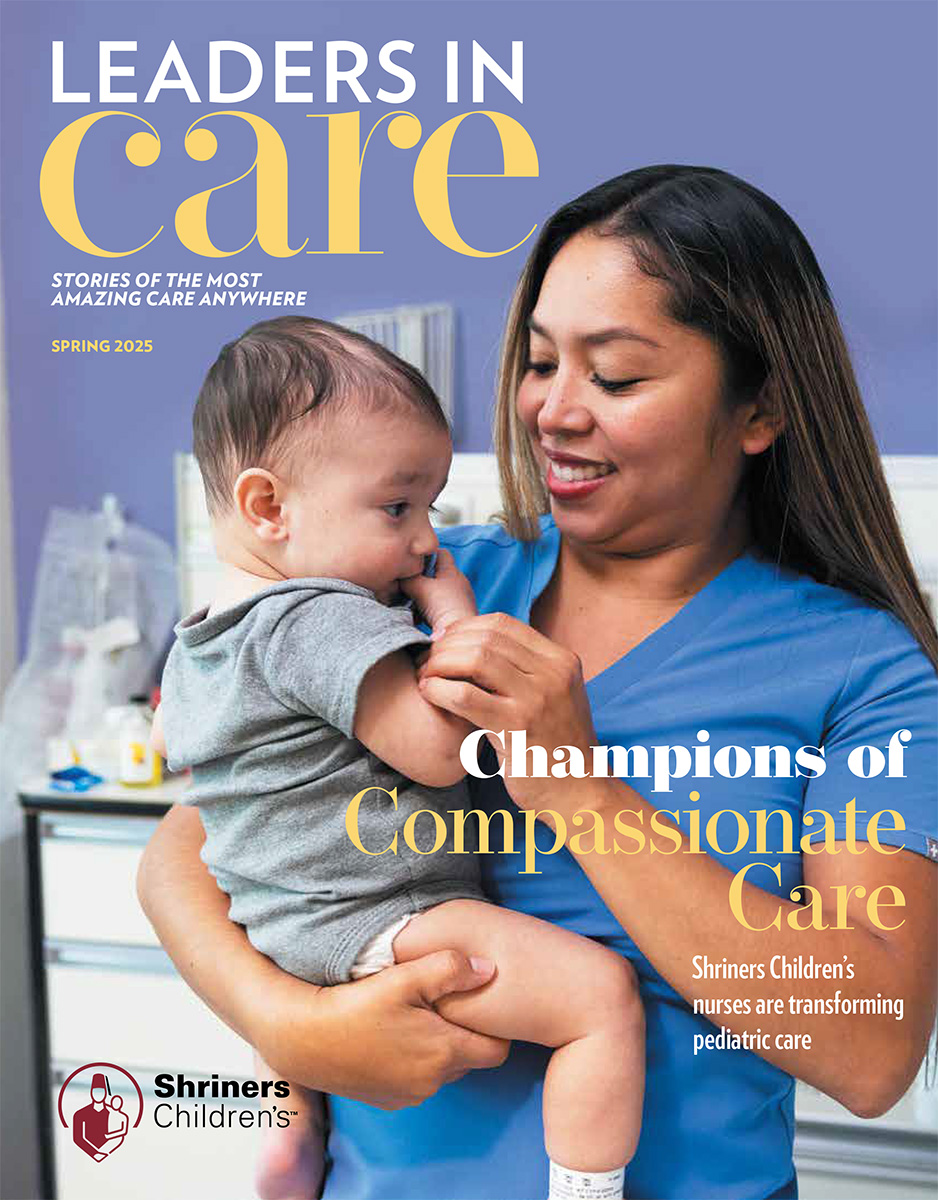 shrinershosp's tweet image. The Spring issue of Leaders In Care is online now! From groundbreaking medical research to heartwarming patient journeys, our system-wide magazine brings you closer to the incredible work happening across Shriners Children’s. Read it now: ow.ly/F7qs50VnlnT