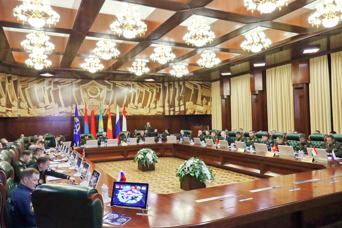 From 1 to 3 April, the first staff talks were held on the organization and conduct of joint exercises with #CSTO forces, which in 2025 will be held in the form of a joint operational-strategic exercise “Combat Brotherhood-2025”