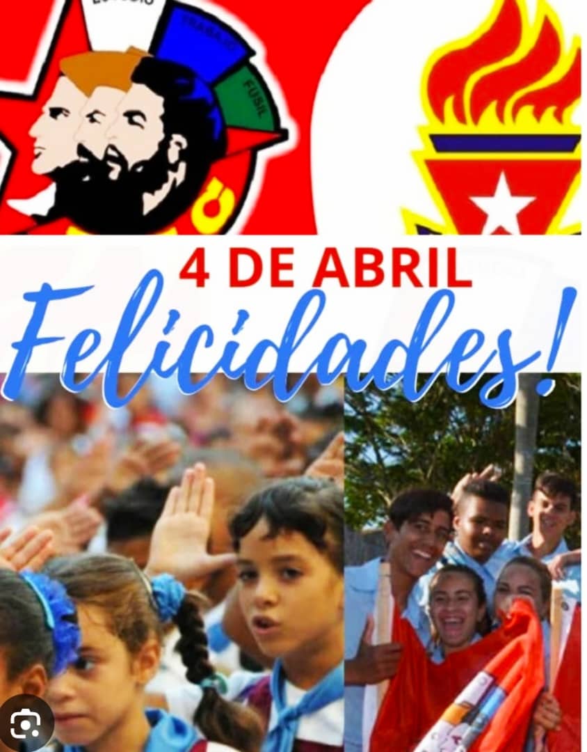 Feliz día a la niñez y la juventud cubana. 
@OPJMCub
 <a href="/UJCdeCuba/">UJC de Cuba</a>

#SiempreJoven 🇨🇺