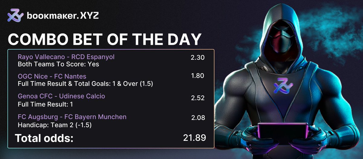 bookmakerxyz's tweet photo. 🎉Intern's Giveaway

Alright, it’s that time again — the most honest #giveaway in the game. Just leave a comment and win $50 💸

All it takes is one little thing: the intern’s parlay has to hit.

Now, I’m not saying it’s a 100% lock… but this one is definitely not like the last 5 (or 7). This one is special.

So yeah, wish me luck or don’t. Let’s pretend we believe together.