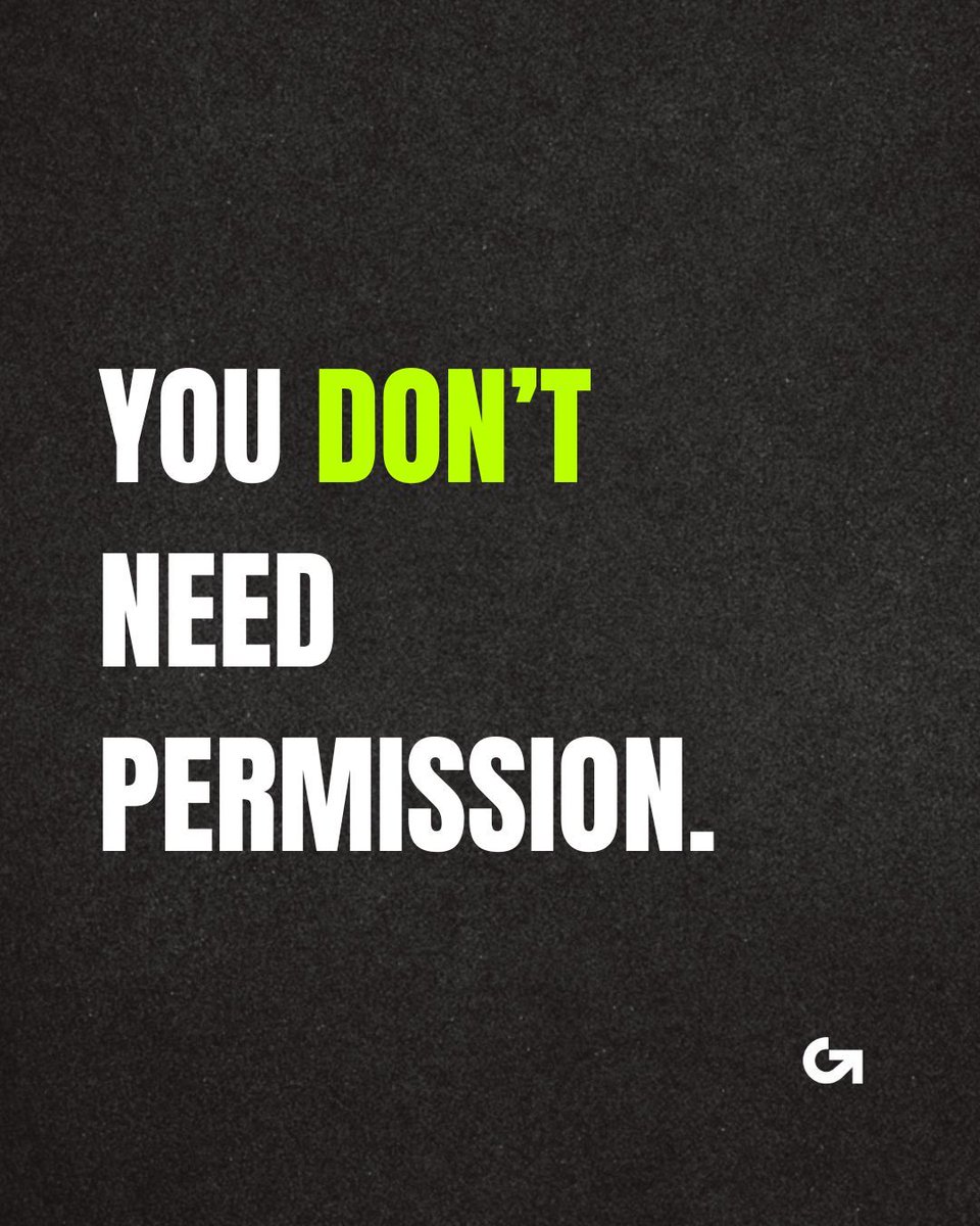 MyGoals_App's tweet image. Nobody’s coming to tell you you’re ready. That you’ve got what it takes. It’s your time. You don’t need permission. You just need the first move.