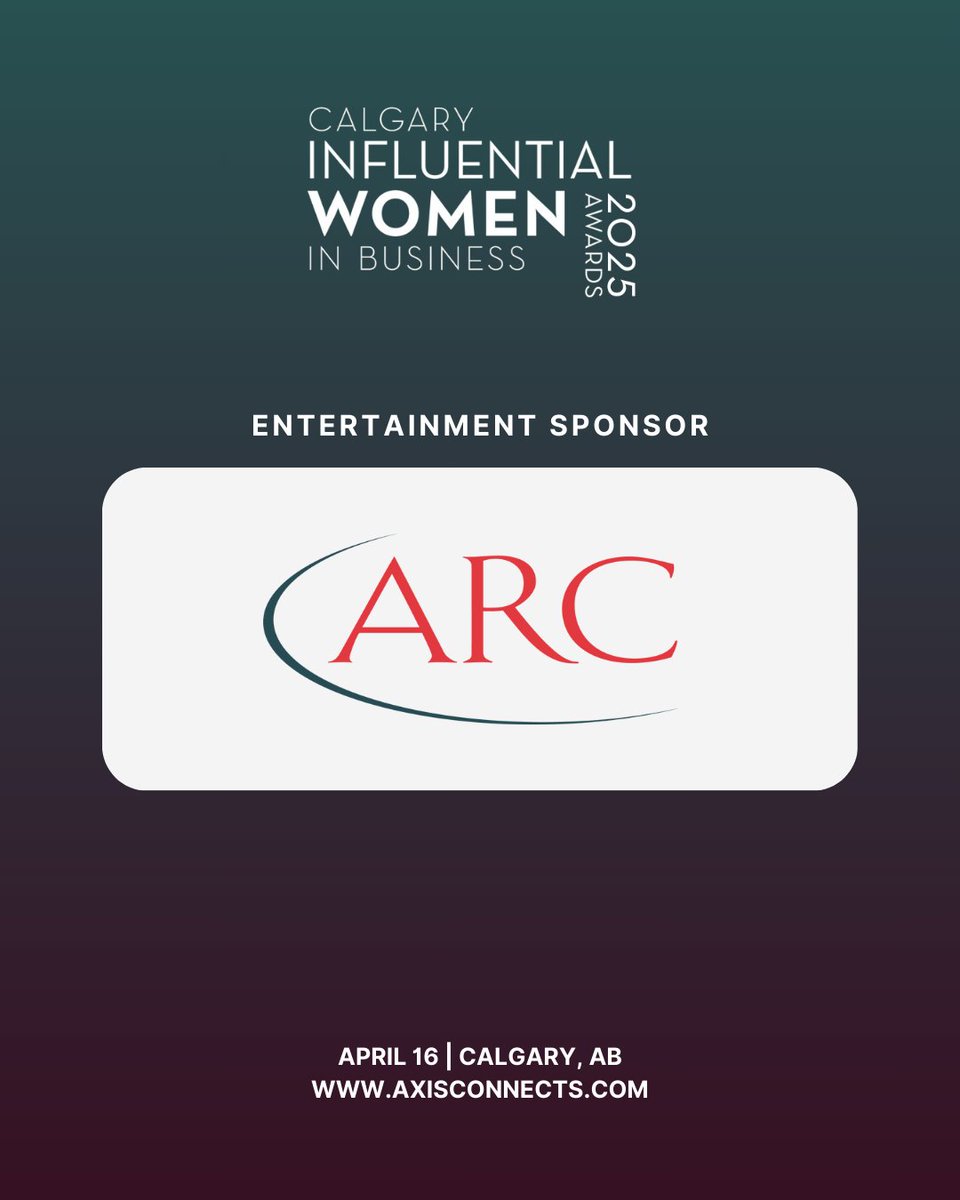 A celebration of leadership deserves memorable entertainment, and thanks to ARC, our Entertainment Sponsor, the 2025 CIWB Awards will be an evening to remember!

#CIWB2025 #EntertainmentSponsor #LeadershipInAction #ARC #2025CIWBAwards