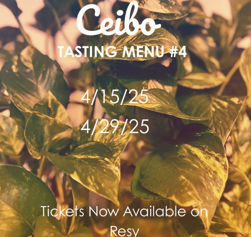 ceibodc's tweet photo. Our tasting menu dates for April are now live on @resy!!! We hope you join us for fun night🥂💫 https://t.co/SL19eO1B9i
