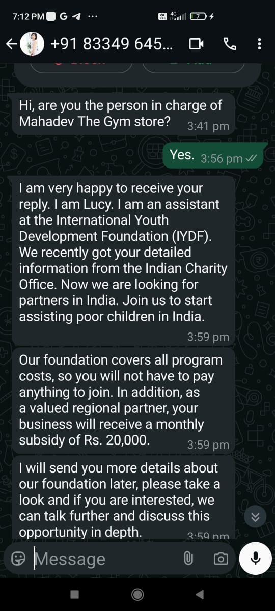 IYDF_ FOUNDATION_SCAMS tweet media