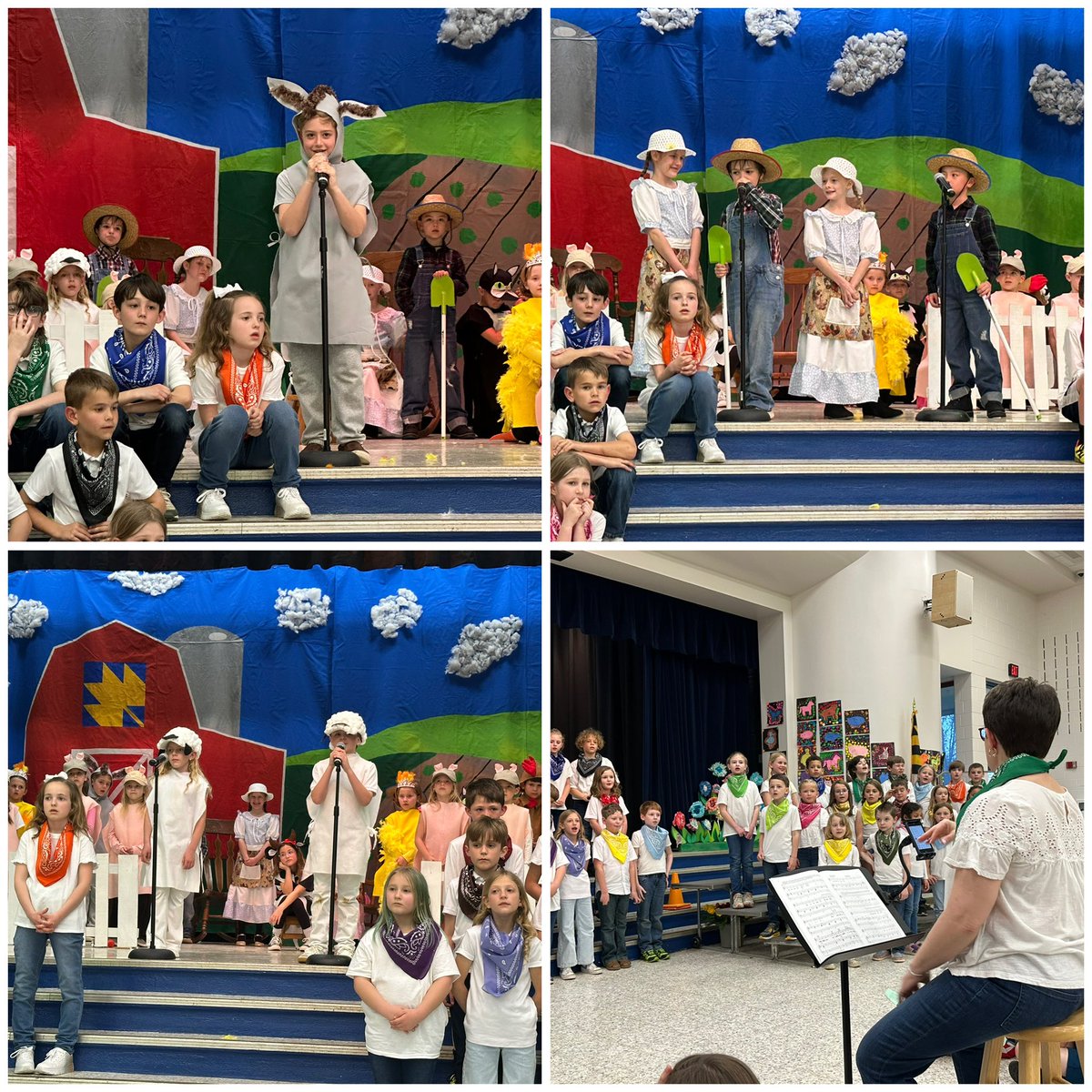 It was another packed house for last night’s performance of EIEI Oops! Special thanks to everyone who helped ensure this 2nd grade play was a huge success. #TeamLSESuperStars #LeadingLinton <a href="/CCPSk12/">Carroll County PS</a>