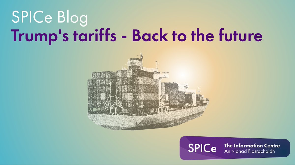 Did you know Scotland exported around £2.5 billion in goods to the United States in 2021? Our latest blog looks at the potential impact on Scotland of the new tariffs announced by President Trump: ow.ly/C6aY50VuEts