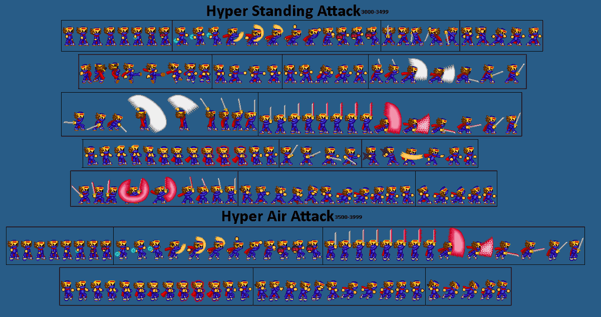 CrowsarSar's tweet photo. Week 11 Hanzou (Pico's School) Preview Super/Hyper Move (1/2) 
We getting to close to show remaining preview.
The Sprite use for Urchin Forst, Cherry Blossom, Crescent Slash, Probe Beetle
Shuriken Barrage + Wind Slash.
#Newgrounds #Hanzou #Picosschool #mugen #PicosschoolHanzou https://t.co/5P6XA8ihRU