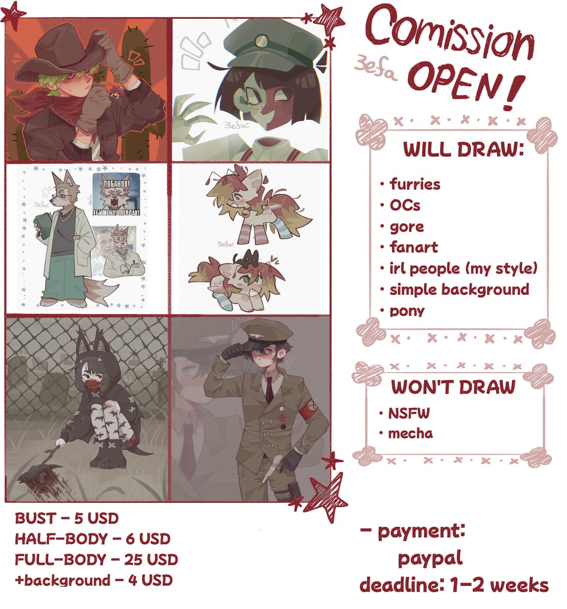 zefyrkameow's tweet image. Commissions are open!!!! Write me a private message if you want to order art:)