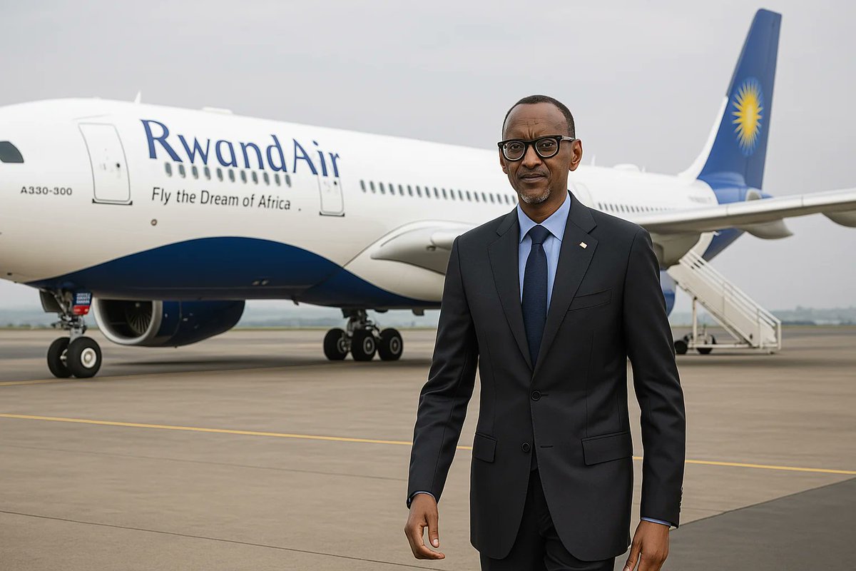 X_NDEGE's tweet photo. Thread: Kagame, Planes &amp; a Dream of the Skies
✈️ Not every African president wanted to lead from the ground.
One of them once dreamed of soaring as a pilot🇷🇼 Paul Kagame — the man whose love for aviation helped shape Rwanda’s future in the skies.#AviationAfrica #Rwanda https://t.co/TKFjEjgBNS