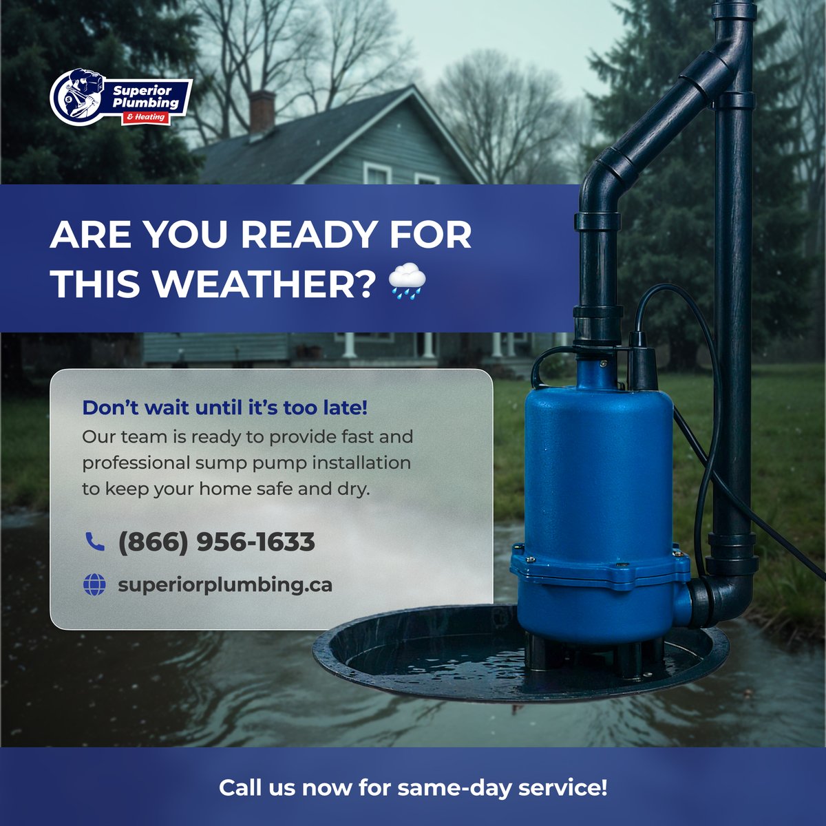 superior_ph's tweet image. 🏡 Don’t wait until it’s too late! Our team is ready to provide fast and professional sump pump installation to keep your home safe and dry.
🌐 superiorplumbing.ca/sump-pump-inst…

#HomeSafety #SuperiorPlumbing #canadianspring #canadian #spring
