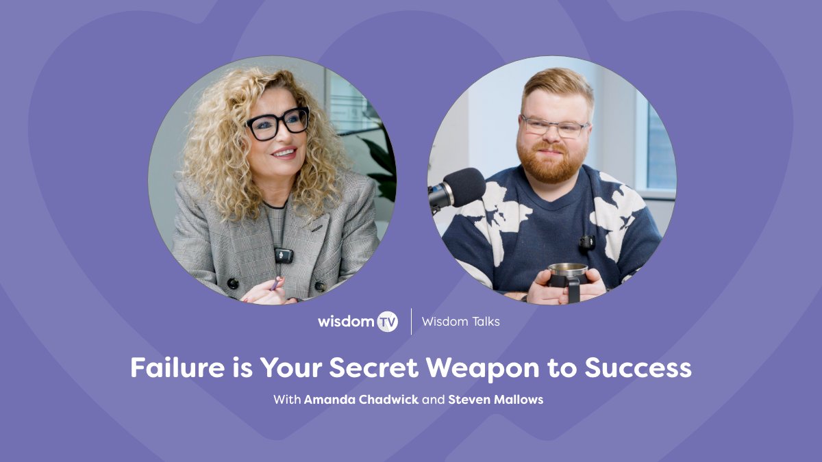 HA | Wisdom Wellbeing (@health_assured) on Twitter photo Failure. It's a tricky one. Have you ever considered it could supercharge your GROWTH?!
In the latest episode of #WisdomTalks our host Amanda Chadwick sits down with Wellbeing Counsellor Steven Mallows to shift your mindset.
⏩
Watch on the Wisdom app: wisdom.healthassured.org/login Failure. It's a tricky one. Have you ever considered it could supercharge your GROWTH?!
In the latest episode of #WisdomTalks our host Amanda Chadwick sits down with Wellbeing Counsellor Steven Mallows to shift your mindset.
⏩
Watch on the Wisdom app: wisdom.healthassured.org/login