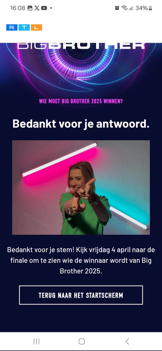 val1982_'s tweet photo. Omdat ze het zo verdient! #Bigbrothernlbe https://t.co/QXh8oDiwjY