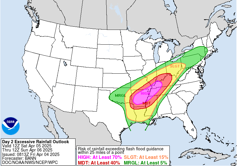 ryanhallyall's tweet photo. BREAKING: A life-threatening flash flood event is unfolding today into Saturday across the Ozarks and Mid-South. Over 10 inches of rain could fall on already saturated ground, leading to widespread, significant flash flooding. Stay vigilant and seek higher ground immediately if flooding occurs!