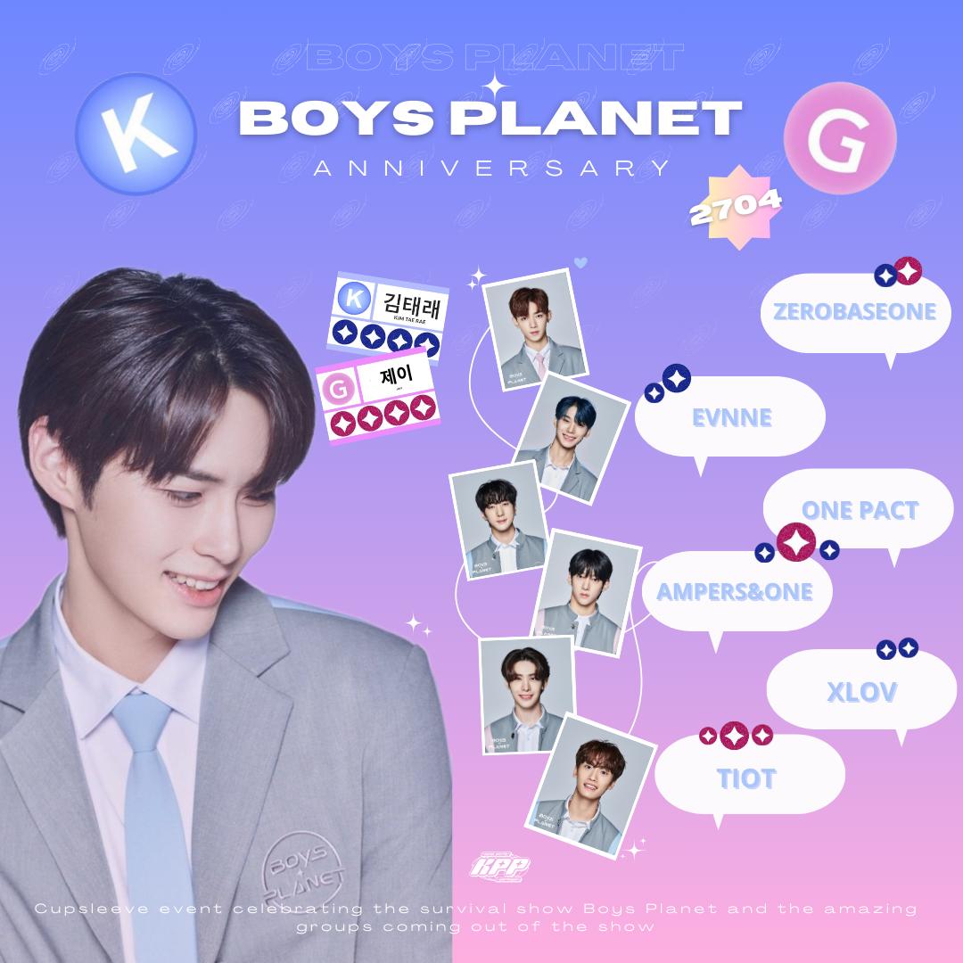 kpopartypt's tweet photo. 🌏BOYS PLANET ANIVERSARY - 27.04🌏
Venham ter conosco ao Bubble Beans para celebrar o aniversário de BOYS PLANET e dos grupos formados através do programa 🫶🏻
https://t.co/c1pfZGta2F
#zerobaseone #evenne #onepact #ampersandone #xlov #tiot #mnet #kpopartyportugal #kpop #fypage https://t.co/XaeUha5skE