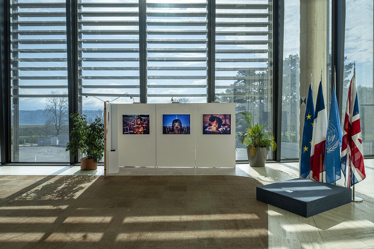 Photobanks's tweet photo. It is the final day of “Portraits of Resilience” being exhibited at the United Nation’s Palais des Nations in Geneva, in line with the closing of the 58th session of the Human Rights Council.
The exhibition has been two years in the making
#portraitsofresilience #makeadifference https://t.co/PkP2hfQ5sf