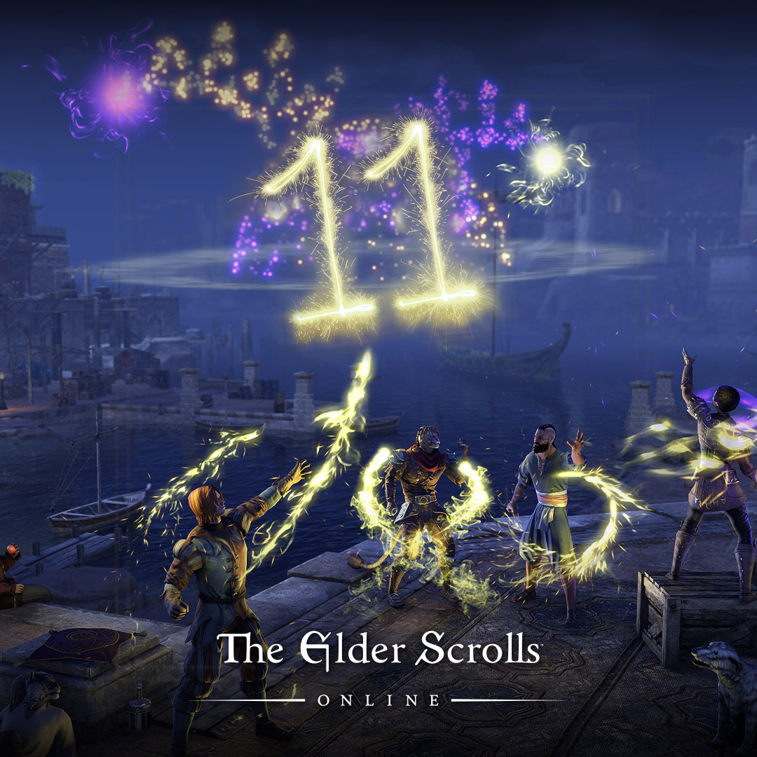 Today marks 11 Years of adventuring together through Tamriel. Thank you for joining us on this incredible journey. 🧭